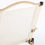 Aktive Glamping Høy Sammenleggbar Stol unisex, Beige, 61 x 54 x x 40-77cm