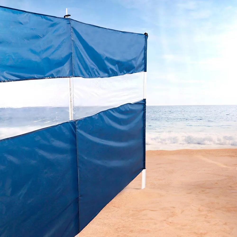 Aktive Good Views 130x440 Cm Frontrute Gjerde Strand unisex, Blue / clear, One Size