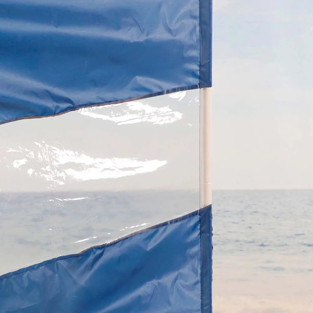 Aktive Good Views 130x440 Cm Frontrute Gjerde Strand unisex, Blue / clear, One Size