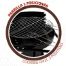 Aktive Grill 3 Ben 42x76.5 Cm unisex, Black, One Size