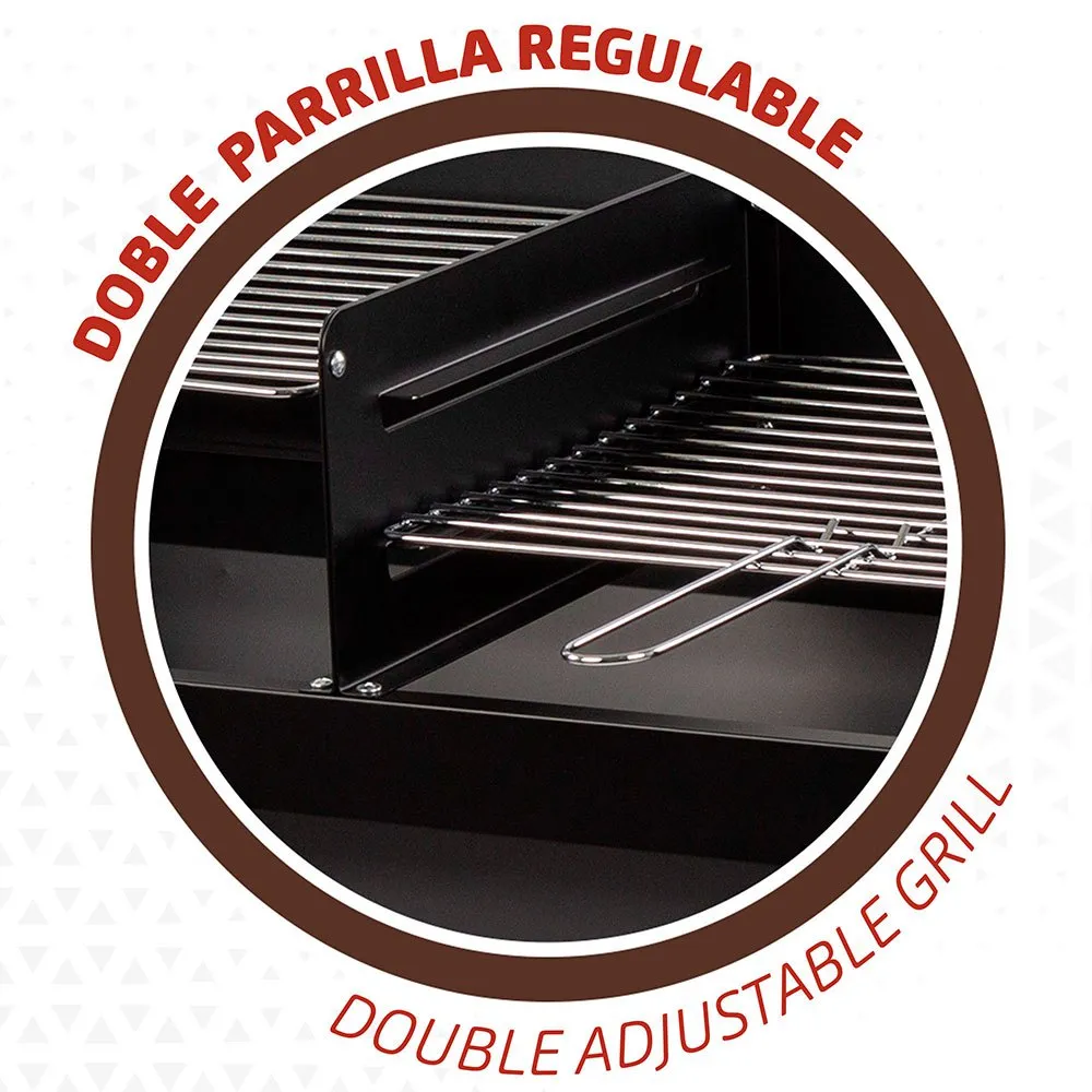 Aktive Grill 97x42x96 Cm Refurbished unisex, Black, One Size Aktive Grill 97x42x96 Cm Refurbished unisex, Black, One Size