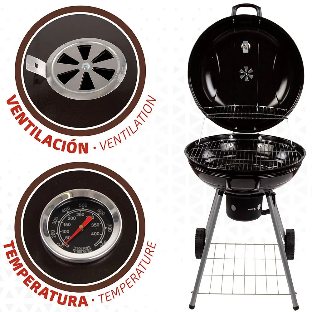 Aktive Grillfest 57x86 Cm Refurbished unisex, Black, One Size Aktive Grillfest 57x86 Cm Refurbished unisex, Black, One Size