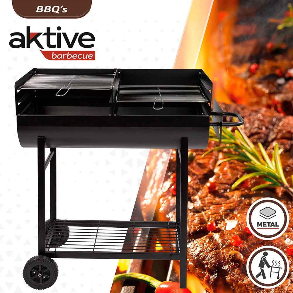 Aktive Grillfest 97x42x96 Cm Refurbished unisex, Black, One Size Aktive Grillfest 97x42x96 Cm Refurbished unisex, Black, One Size