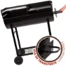 Aktive Grillfest 97x42x96 Cm Refurbished unisex, Black, One Size