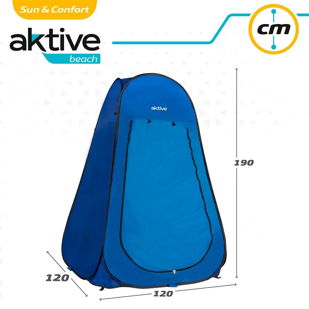 Aktive Gulvfri Telt For Klesskift Og Dusjing Refurbished unisex, Blue, 120 x 120 x 190cm