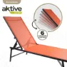 Aktive Hengekøye 5 Posisjoner, Orange, 180 x 49 x 34.5cm