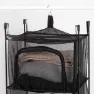 Aktive Hengende Garderobeskap Arrangør 63073, Black, 87 x 38 x 36cm