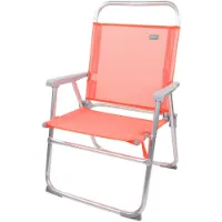 Aktive Høy Sammenleggbar Strandstol I Aluminium unisex
