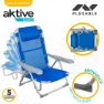 Aktive Høy Strandstol I Tekstil 62x60x90 Cm unisex