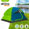 Aktive Iglu 240x210x130 Cm Telt, Blue / green, 3 Steder