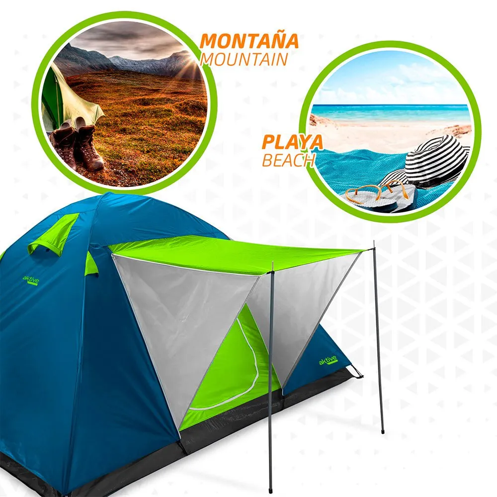 Aktive Iglu Telt, Blue / green, 4 Steder Aktive Iglu Telt, Blue / green, 4 Steder