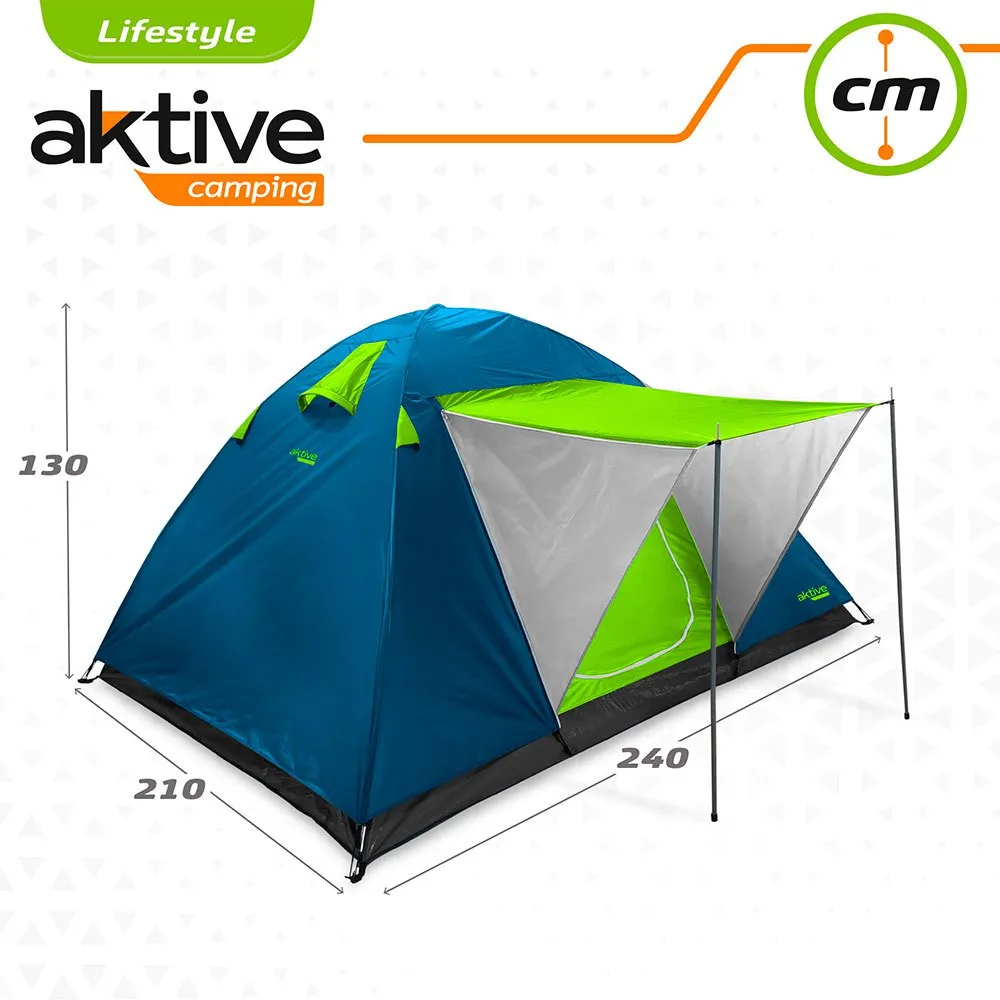 Aktive Iglu Telt, Blue / green, 4 Steder Aktive Iglu Telt, Blue / green, 4 Steder