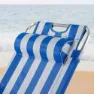Aktive Justerbar Hvilestol Med Pute Refurbished, Blue / white, 153 x 60 x 83cm