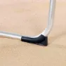 Aktive Justerbar Strandseng Med Pute Refurbished, Blue / white, 75 x 63 x 43-114cm