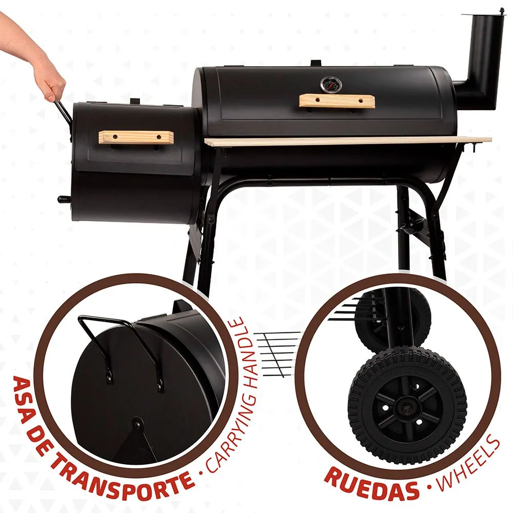 Aktive Kullgrill 106x61x106 Cm Refurbished unisex, Black, One Size Aktive Kullgrill 106x61x106 Cm Refurbished unisex, Black, One Size