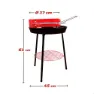 Aktive Kullgrill 36 Cm unisex, Red / black, One Size