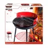 Aktive Kullgrill 36 Cm unisex, Red / black, One Size