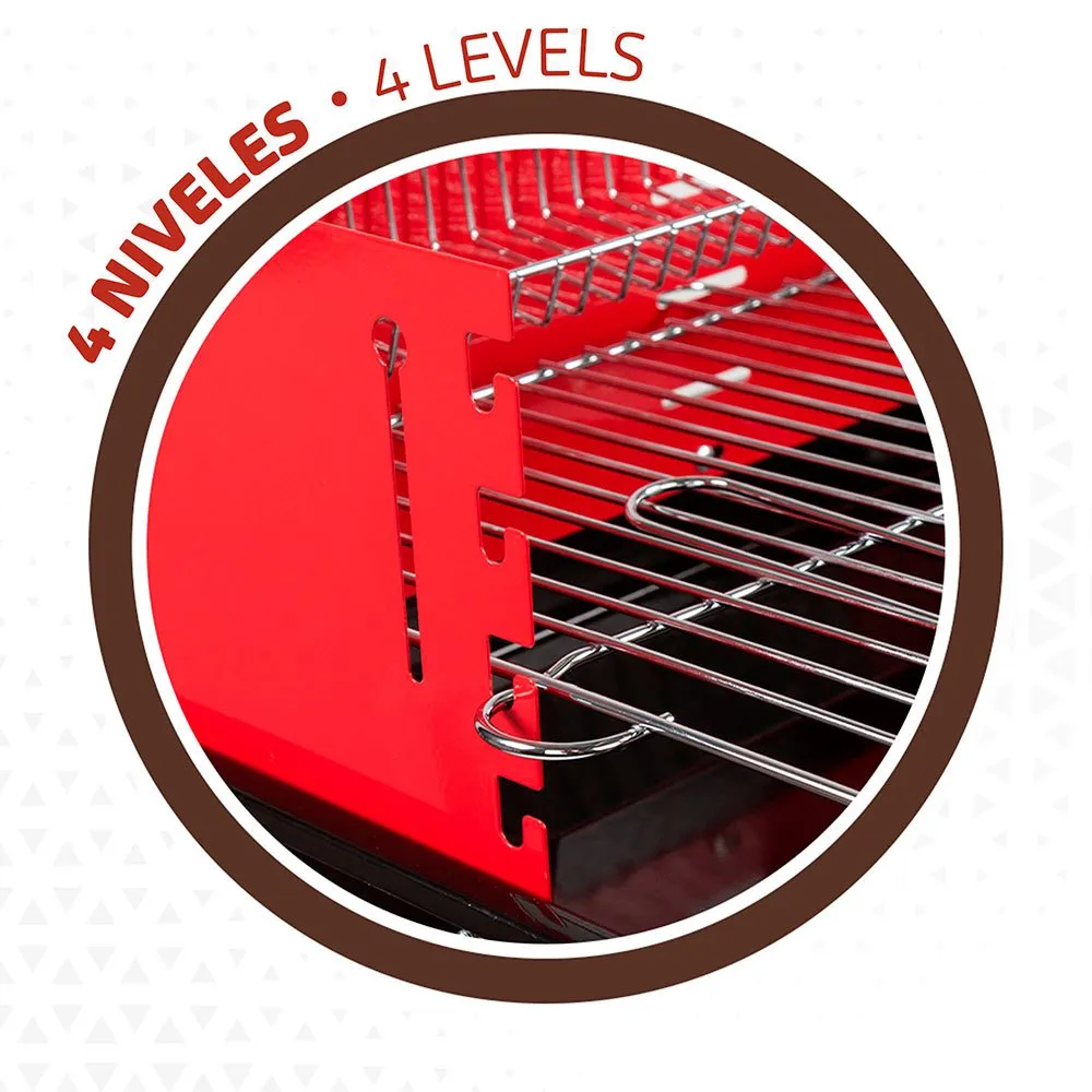 Aktive Kullgrill 66x44x85 Cm unisex, Black, One Size
