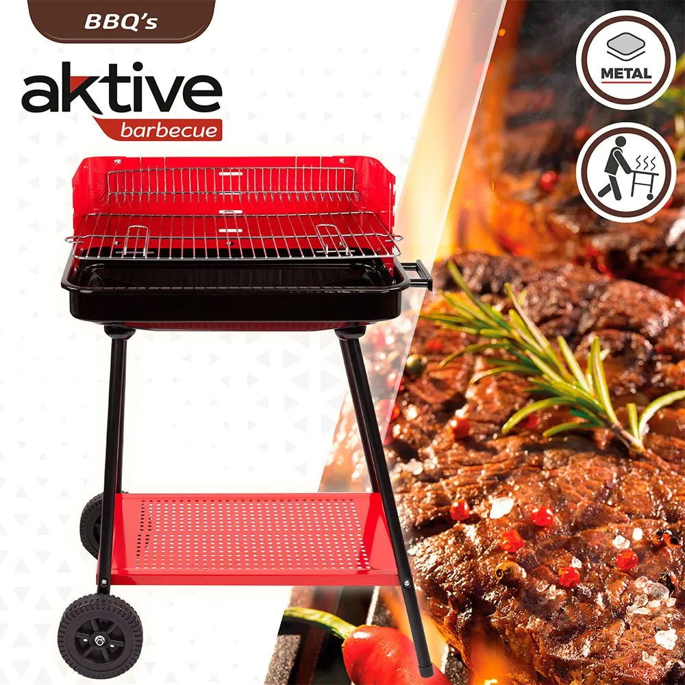 Aktive Kullgrill 66x44x85 Cm unisex, Black, One Size