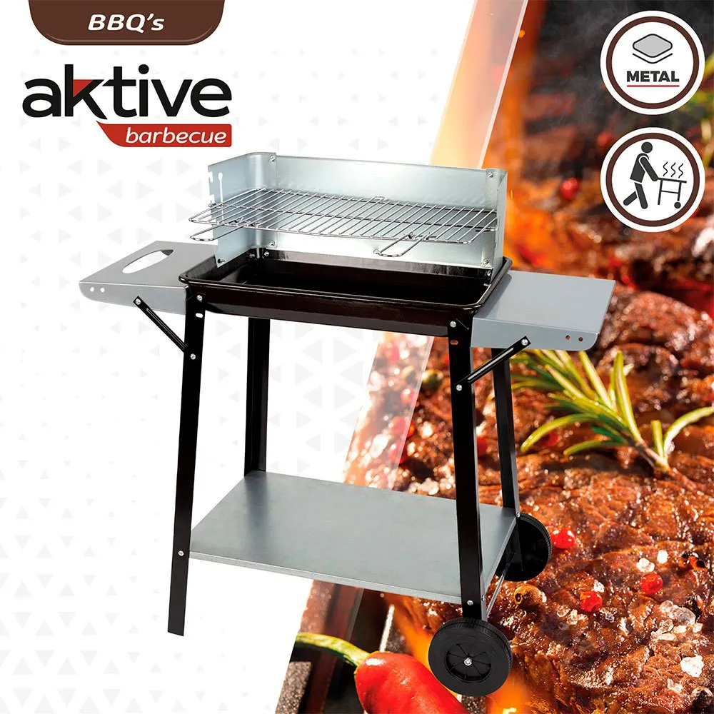 Aktive Kullgrill 90x32x85 Cm unisex, Black, One Size
