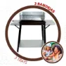 Aktive Kullgrill 90x32x85 Cm unisex, Black, One Size