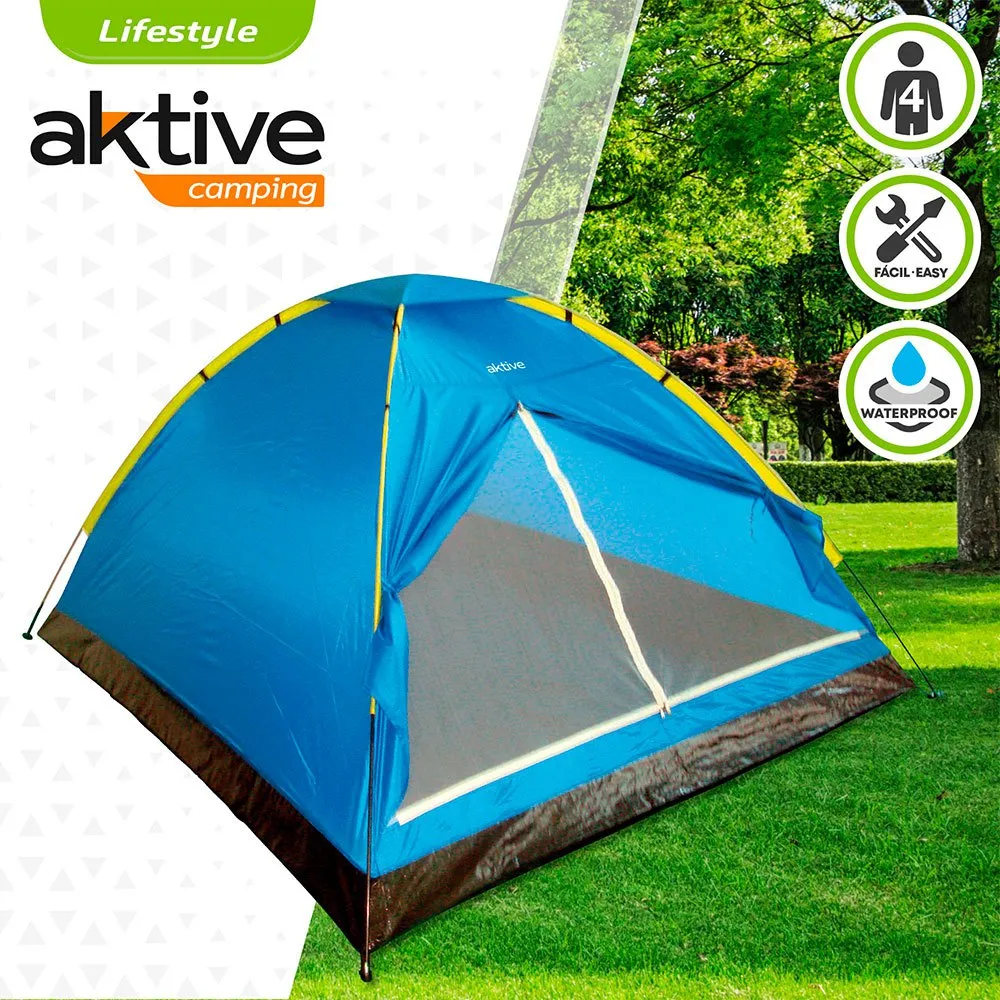 Aktive Kuppeltelt Refurbished unisex, Blue, 4 Steder