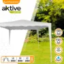 Aktive Kvadratisk Lysthus 300x300x250 Cm unisex, White, One Size