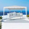 Aktive Kvadratisk Lysthus 300x300x250 Cm unisex, White, One Size