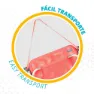 Aktive Lav Sammenleggbar Strandstol I Aluminium unisex, Coral, One Size