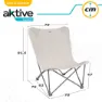 Aktive Lenestol 70x76x96 Cm unisex, White, One Size