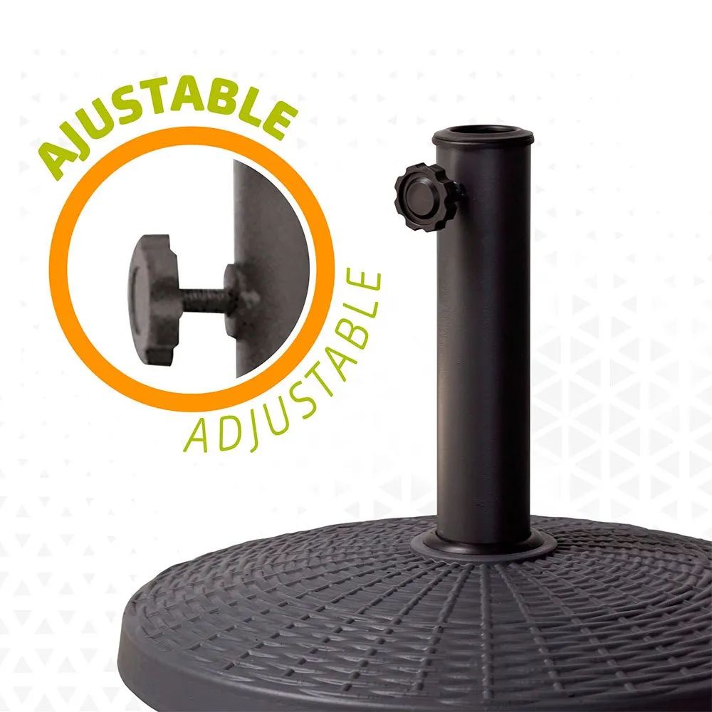 Aktive Paraplystativ I Polyresin 38-48 Mm unisex, Black, 44.5 x 33cm