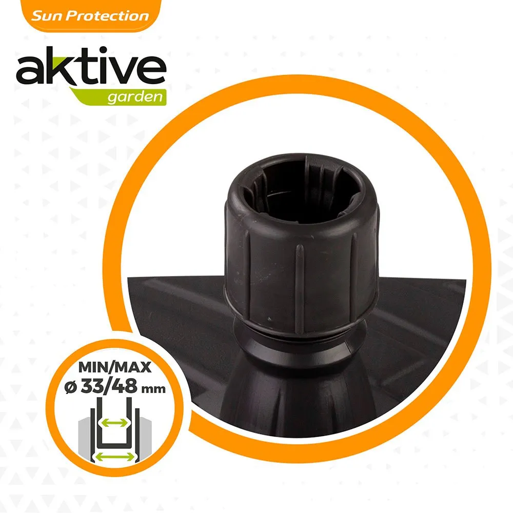 Aktive -parasolbase 42kg 57x56x40 Cm unisex, Black, One Size