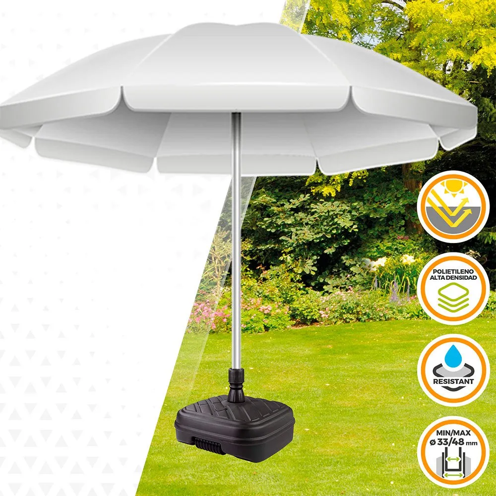Aktive -parasolbase 42kg 57x56x40 Cm unisex, Black, One Size