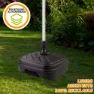 Aktive -parasolbase 42kg 57x56x40 Cm unisex, Black, One Size
