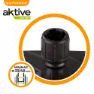 Aktive -parasolbase 42kg 57x56x40 Cm unisex, Black, One Size