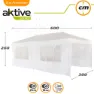 Aktive Polyester Sammenleggbart Telt 300x600x260 Cm unisex, White, One Size