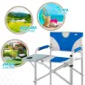 Aktive Regissørstol Xl unisex, Blue / white, 60 x 57 x 103cm