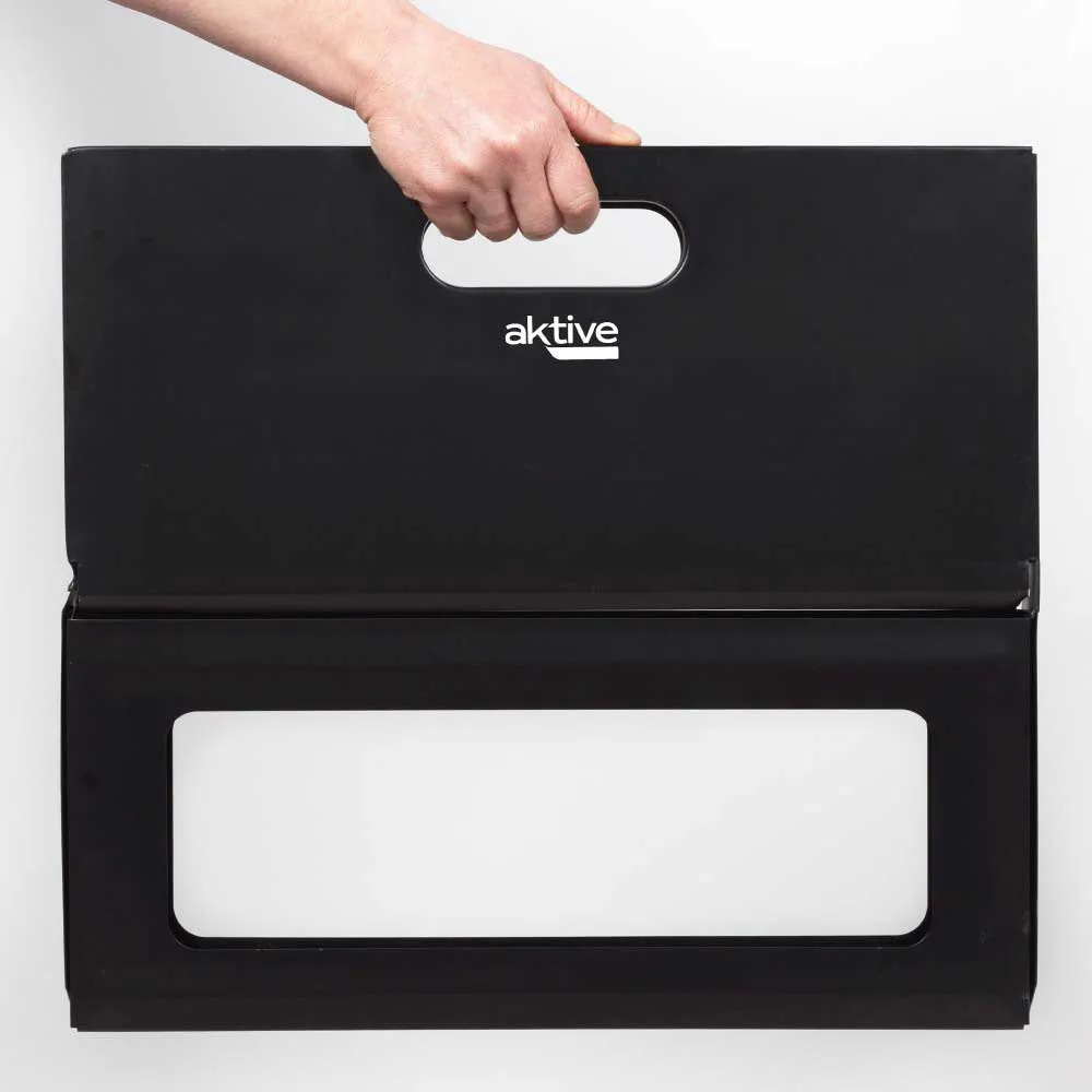 Aktive Rektangulær Bærbar Sammenleggbar Grill unisex, Black, 45 x 30cm Aktive Rektangulær Bærbar Sammenleggbar Grill unisex, Black, 45 x 30cm