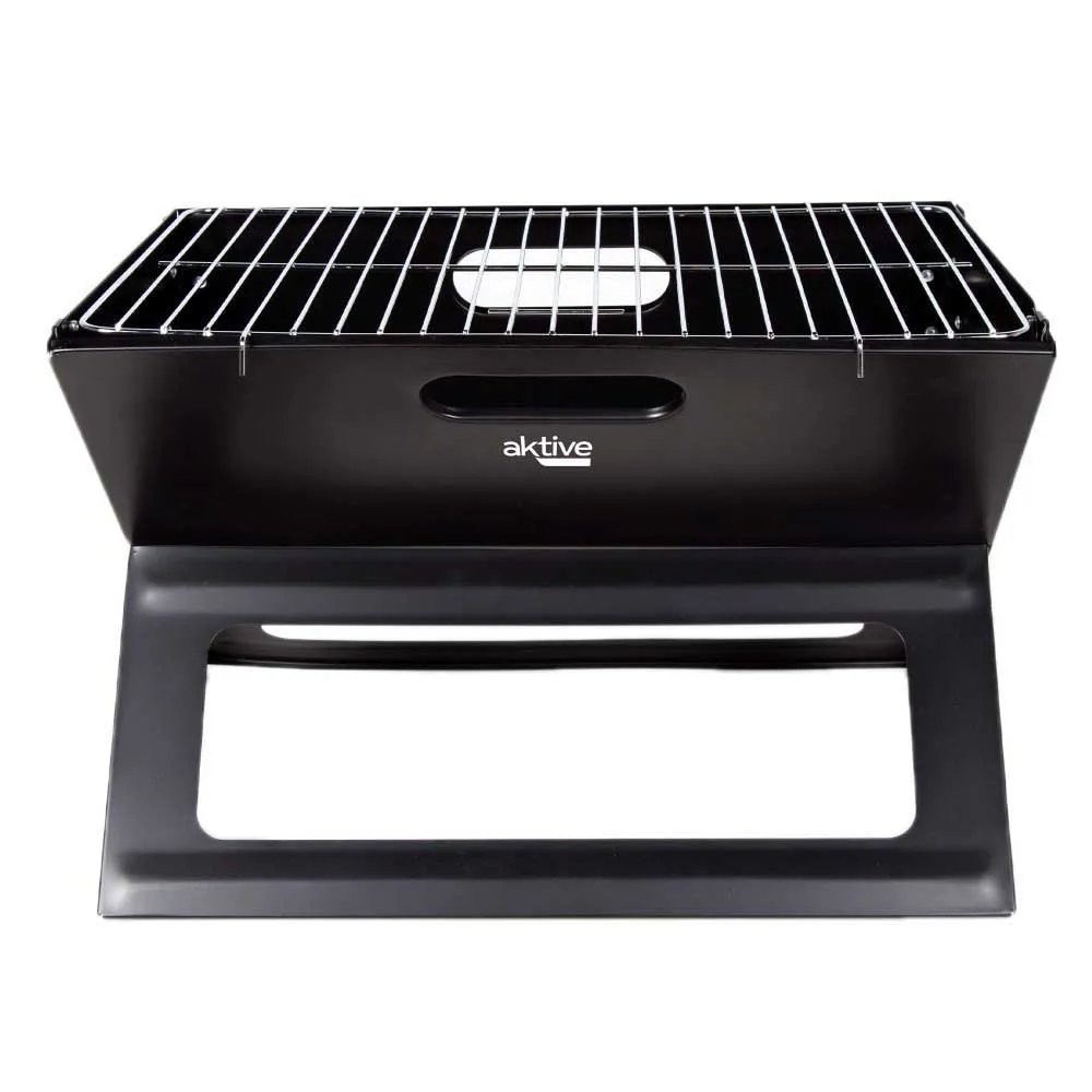 Aktive Rektangulær Bærbar Sammenleggbar Grill unisex, Black, 45 x 30cm Aktive Rektangulær Bærbar Sammenleggbar Grill unisex, Black, 45 x 30cm