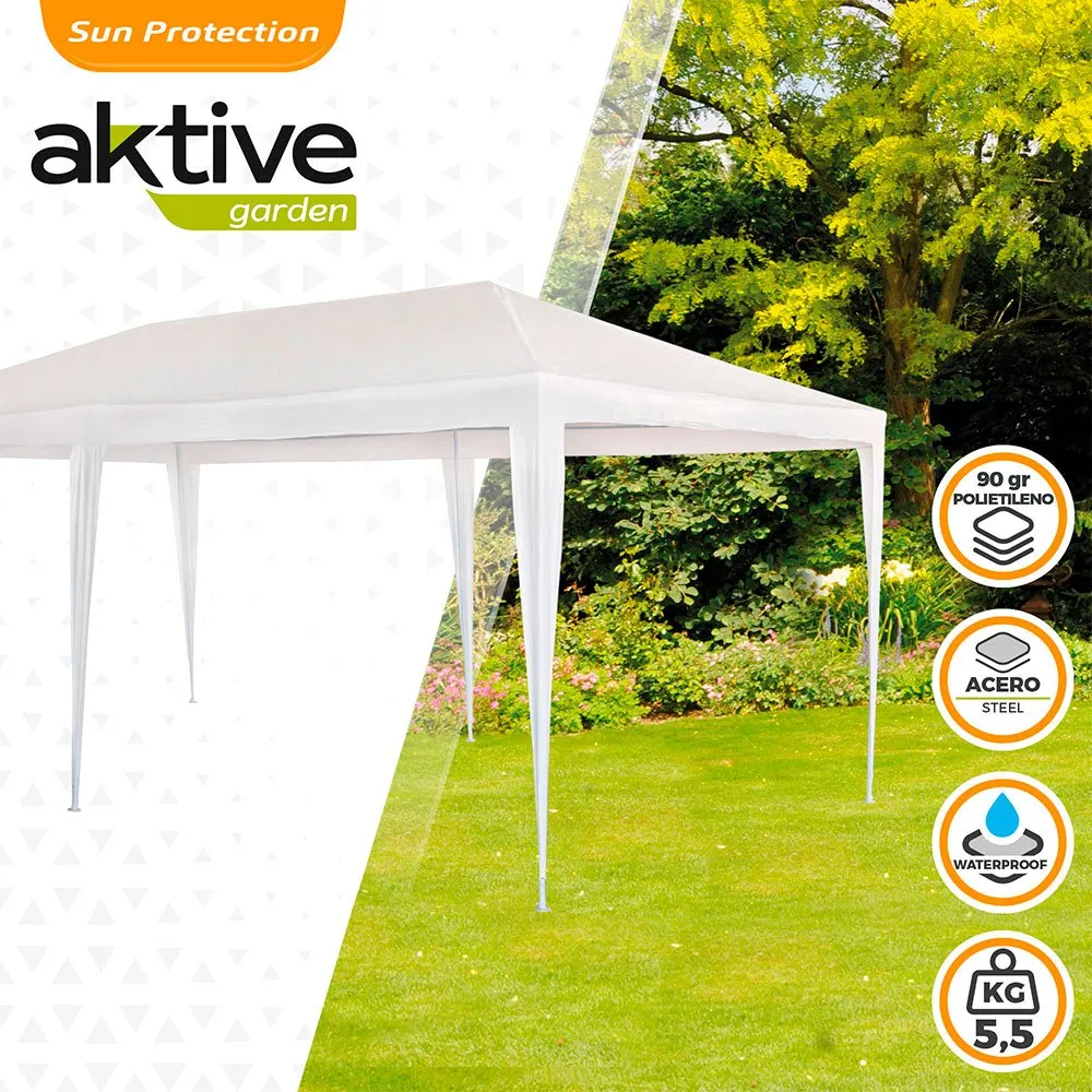 Aktive Rektangulær Paviljong I Plast 300x600x255 Cm Refurbished unisex, White, One Size Aktive Rektangulær Paviljong I Plast 300x600x255 Cm Refurbished unisex, White, One Size