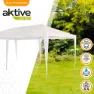 Aktive Rektangulær Paviljong I Plast 300x600x255 Cm Refurbished unisex, White, One Size
