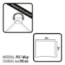 Aktive Rektangulær Solseil 200x300 Cm unisex, White, One Size