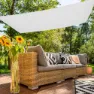Aktive Rektangulær Solskjerm Med Uv50-beskyttelse 200x300 Cm unisex, White, One Size