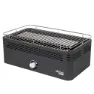 Aktive Røykfri Rektangulær Grill, Black, 42 x 23cm
