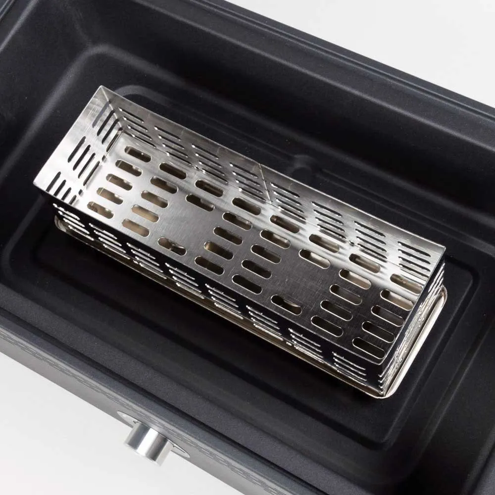 Aktive Røykfri Rektangulær Grill, Black, 42 x 23cm Aktive Røykfri Rektangulær Grill, Black, 42 x 23cm