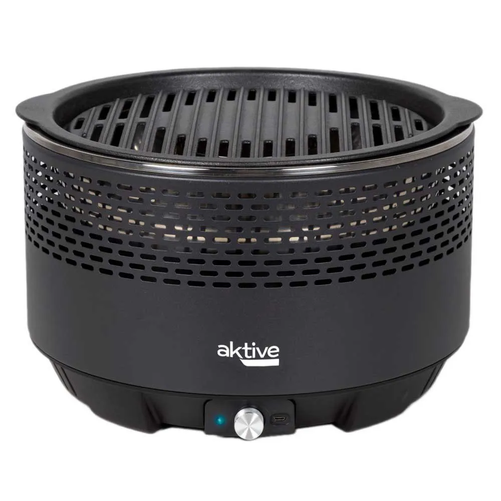 Aktive Røykfri Rundgrill, Black, 31cm Aktive Røykfri Rundgrill, Black, 31cm