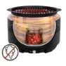 Aktive Røykfri Rundgrill, Black, 31cm
