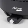 Aktive Røykfri Rundgrill, Black, 31cm