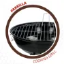 Aktive Rund Kullgrill 36 Cm unisex, Black, One Size