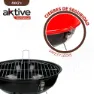 Aktive Rund Kullgrill 36 Cm unisex, Black, One Size